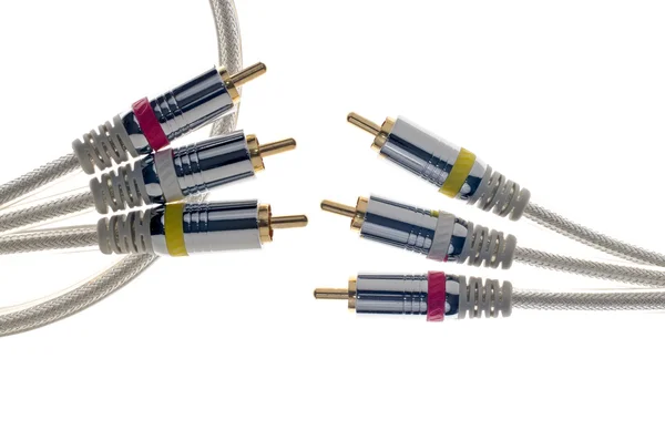 Video cable with a sil covering — Stock Photo, Image