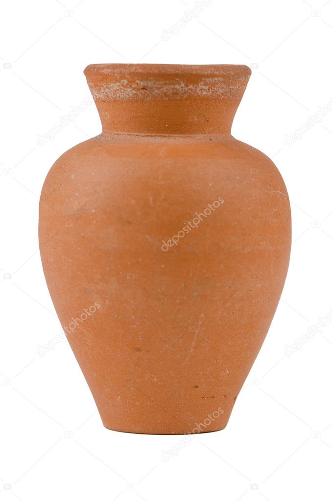 Old water ceramic vase