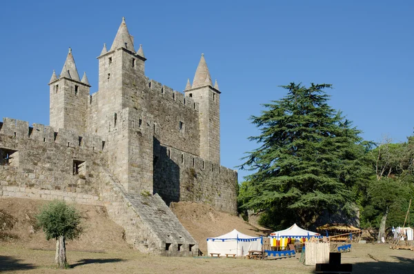 Santa Maria da Feira castle — Stock Photo, Image