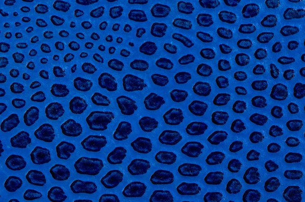 Detalhe de capa de livro de couro azul — Fotografia de Stock