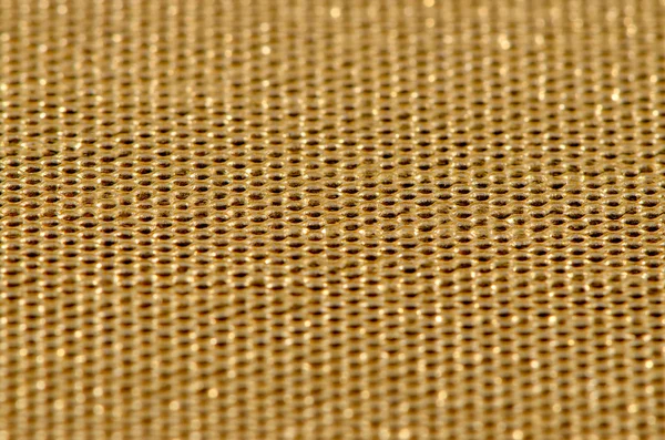 Placca in metallo dorato — Foto Stock