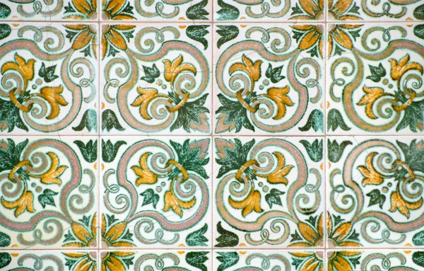 复古的西班牙风格瓷砖 — 图库照片