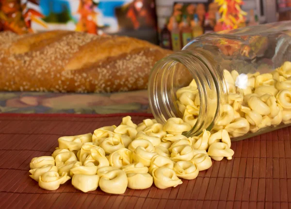 Tortellini pasta — Stockfoto