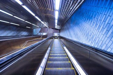 NYC Subway Escalator clipart