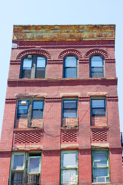 Typical Old Law NYC tenement apartment building