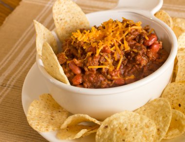 Chili and Nacho Chips clipart