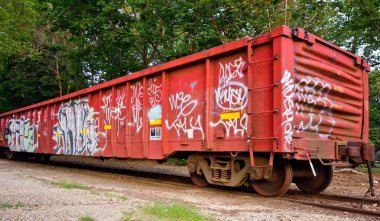 grafiti tren