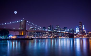 Картина, постер, плакат, фотообои "бруклинский мост картины нью-йорк", артикул 6046105