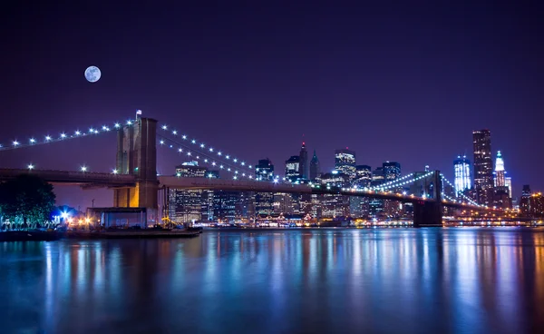 Brooklyn Köprüsü Stok Fotoğraf