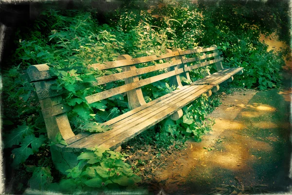 Πάρκο Bench — Φωτογραφία Αρχείου