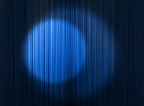 青いヘッドライト — ストック写真