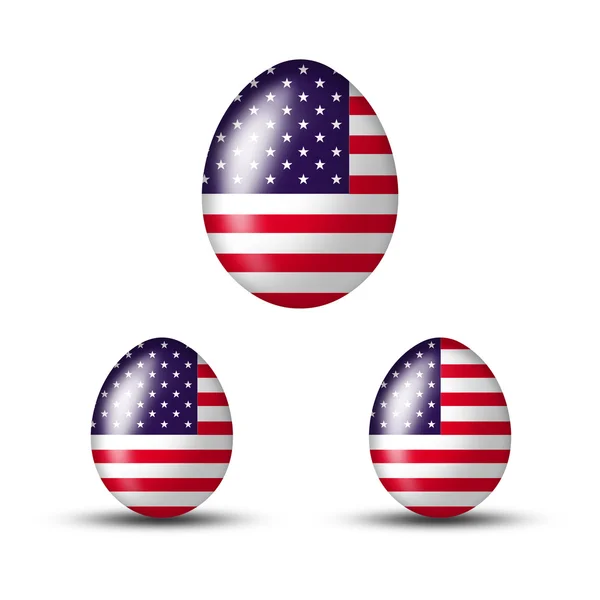 Amerikansk ägg — Stockfoto