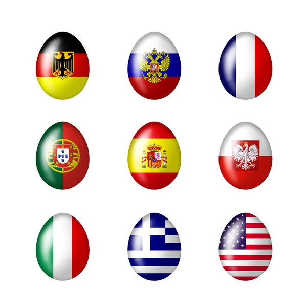 stock image International eggs