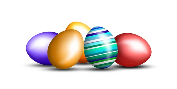 Illustrazione uova di Pasqua — Foto Stock