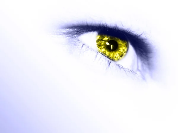 Retrato do olho — Fotografia de Stock