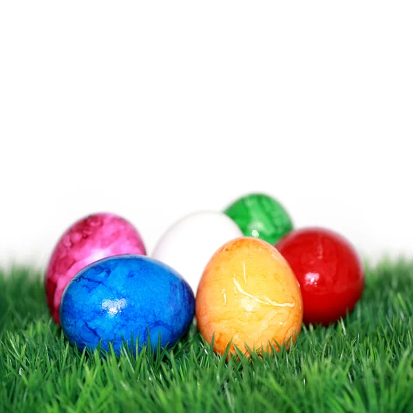 Many Easter eggs — Stock Photo, Image