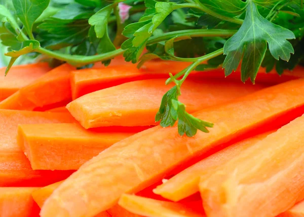 Parsley, carrot and fennel — Stock Photo, Image