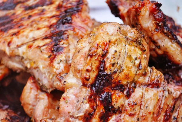 Čerstvě vařené pečené maso — Stock fotografie
