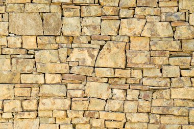 Texture of ancient stone wall clipart