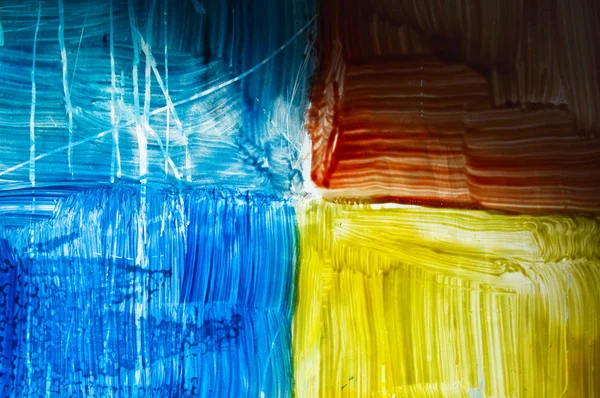 Abstração colorida de vidro — Fotografia de Stock