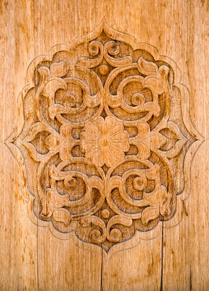 Kunst van houtsnijwerk. — Stockfoto