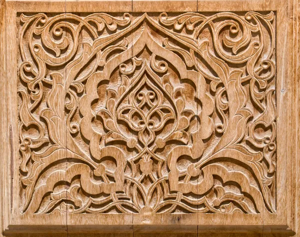 Art of wood carving. — Stock Photo, Image