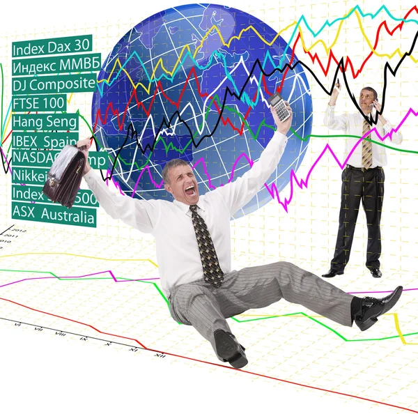 Finanční podnikání — Stock fotografie