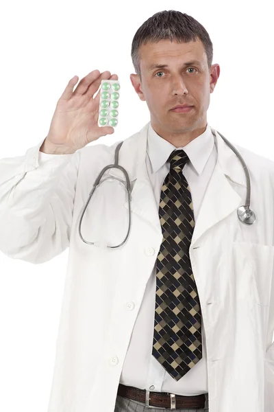 El médico practicante — Foto de Stock