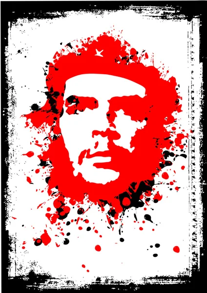 Cartaz de Che guevara — Vetor de Stock