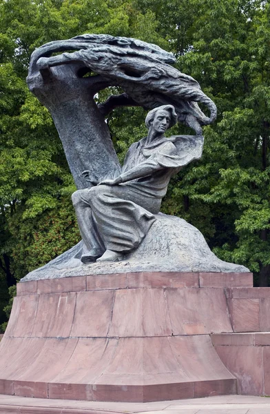 Fryderyka Chopina. — Zdjęcie stockowe
