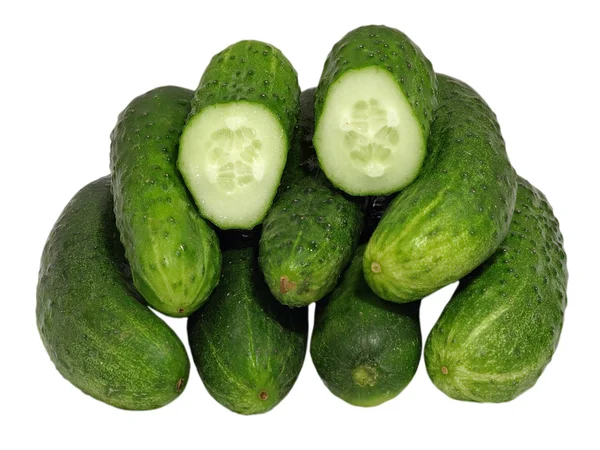 Cucumbers. Isolated. — Stock Photo, Image