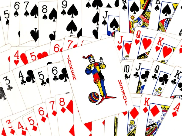 Casinokarten. — Stockfoto