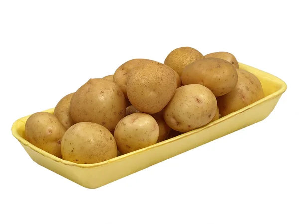 Potato in a pot. — Stock Photo, Image