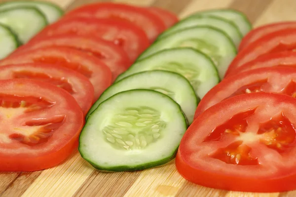 Fette di verdure fresche . — Foto Stock