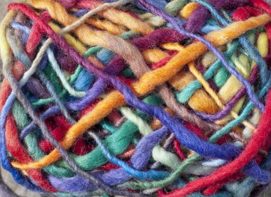 Colorful Wool clipart