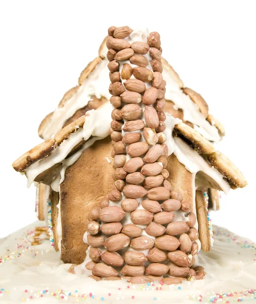 Hus gjorda av mjöl och socker — Stockfoto