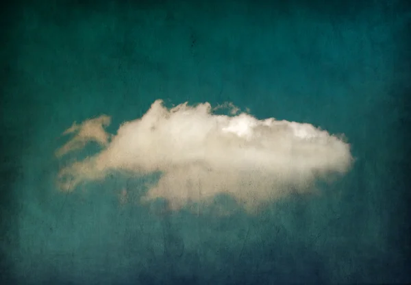 云在天空中 — 图库照片