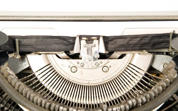 Mechanism of type writing machine — Stock Photo, Image