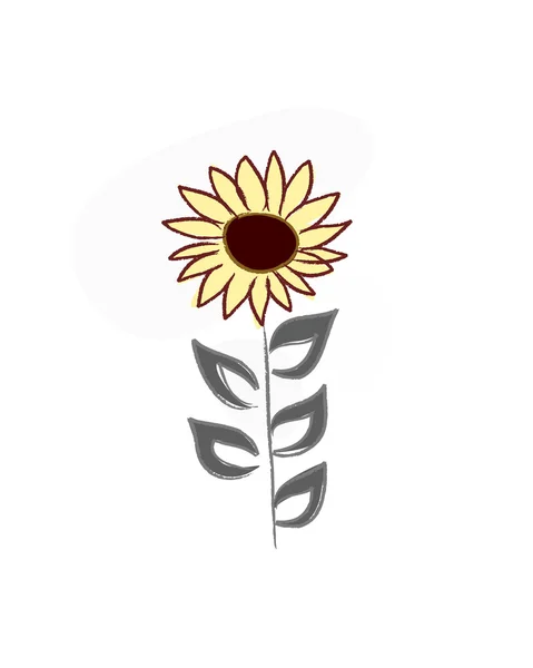 Мбаппе вручную нарисовал цветок с удивительными басами — стоковое фото