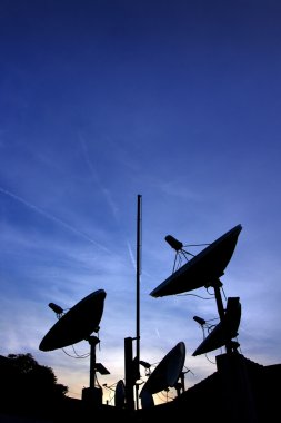 Satelite Dishes clipart