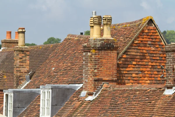 stock image Old roof tops