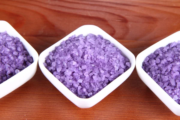 Lavendel spa salt — Stockfoto