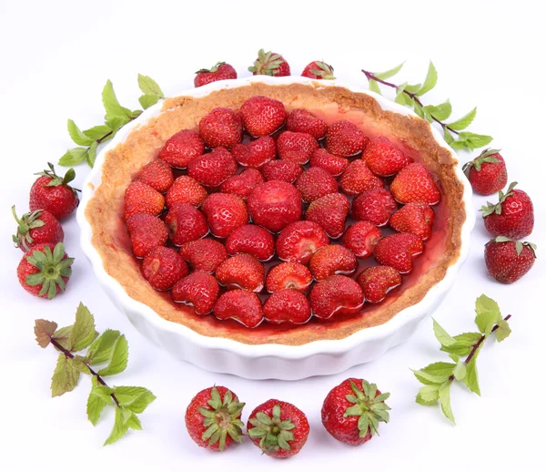 Strawberry Tart Stock Image