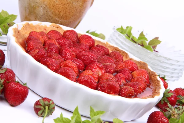 Strawberry Tart Royalty Free Stock Images