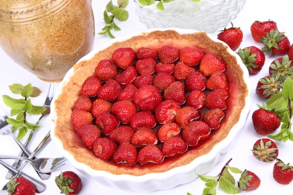 Strawberry Tart Stock Picture