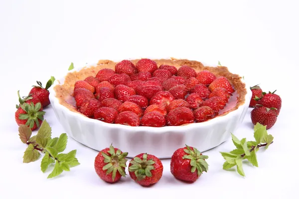 Strawberry Tart Royalty Free Stock Images