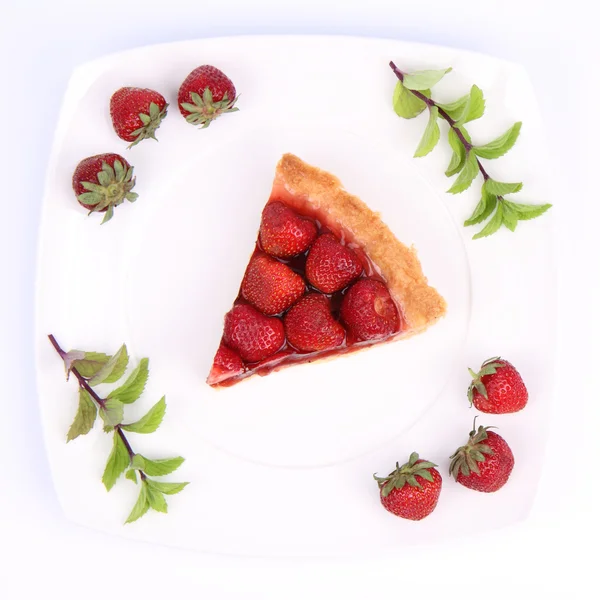 딸기 타르트 — 스톡 사진