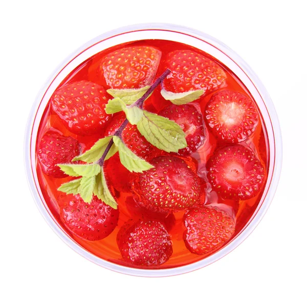 Strawberry jelly — Stockfoto
