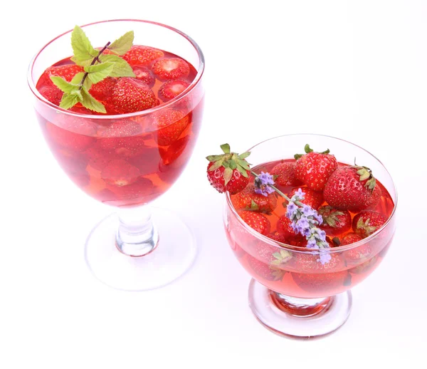 Strawberry jelly — Stock Photo, Image
