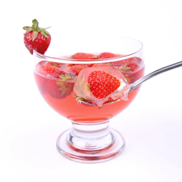 Strawberry jelly — Stock Photo, Image